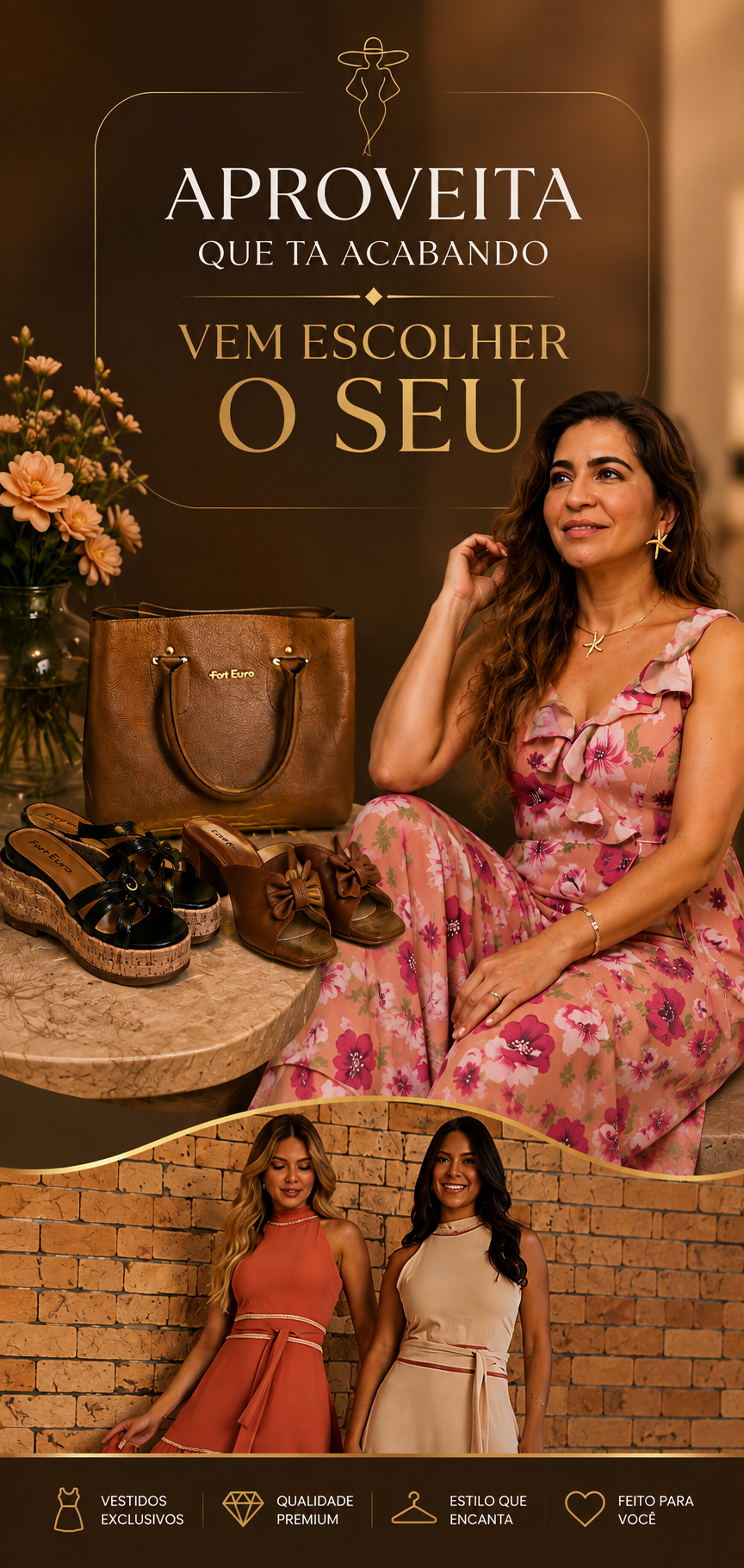 Aproveita que tá acabando — vem escolher o seu na Ser feminiNA